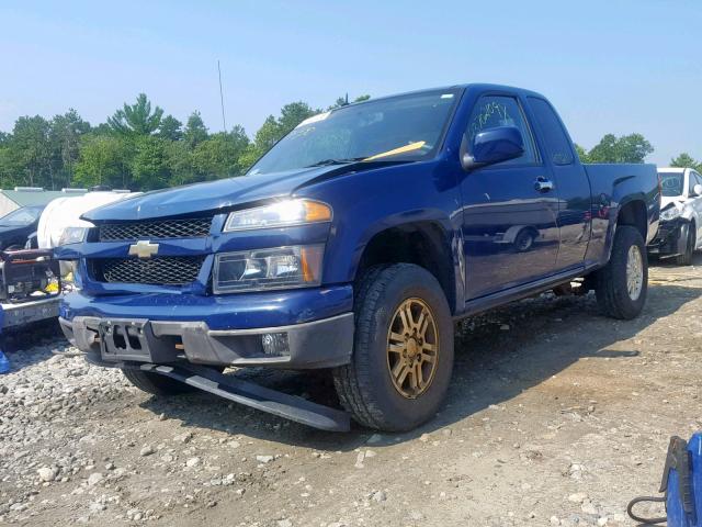 1GCJTCF94C8141663 - 2012 CHEVROLET COLORADO L BLUE photo 2