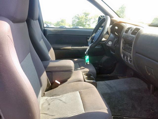 1GCJTCF94C8141663 - 2012 CHEVROLET COLORADO L BLUE photo 5