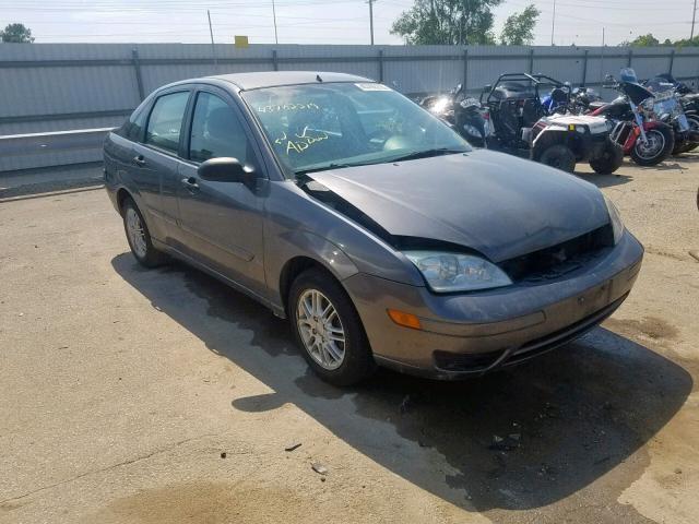 1FAFP34N16W159683 - 2006 FORD FOCUS ZX4 GRAY photo 1