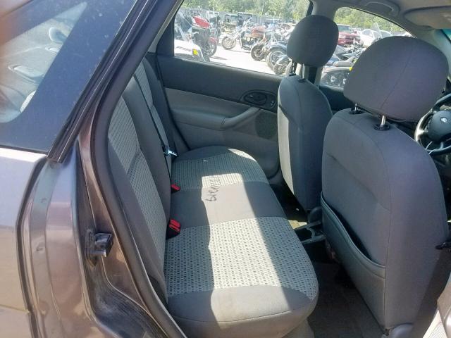 1FAFP34N16W159683 - 2006 FORD FOCUS ZX4 GRAY photo 6