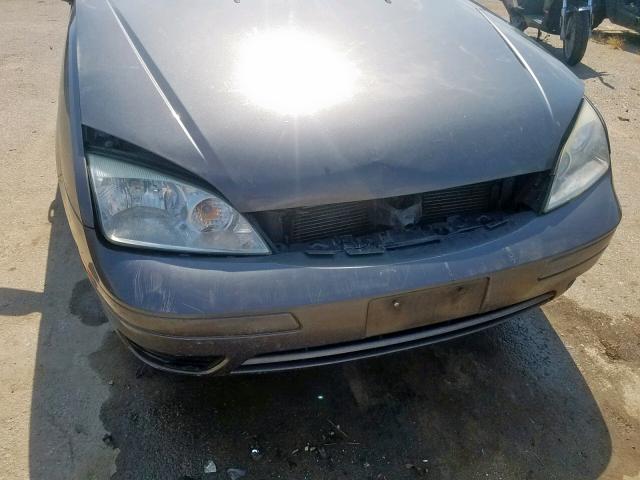1FAFP34N16W159683 - 2006 FORD FOCUS ZX4 GRAY photo 9