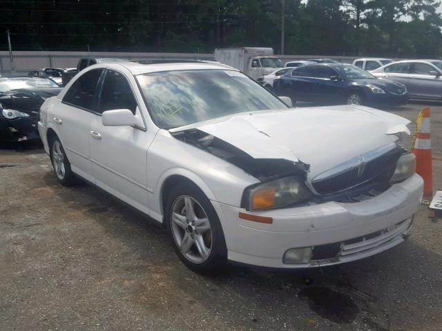 1LNHM86S42Y710758 - 2002 LINCOLN LS WHITE photo 1