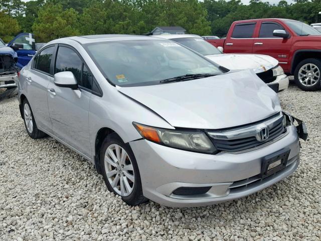 19XFB2F95CE047977 - 2012 HONDA CIVIC EXL 银色 照片 1