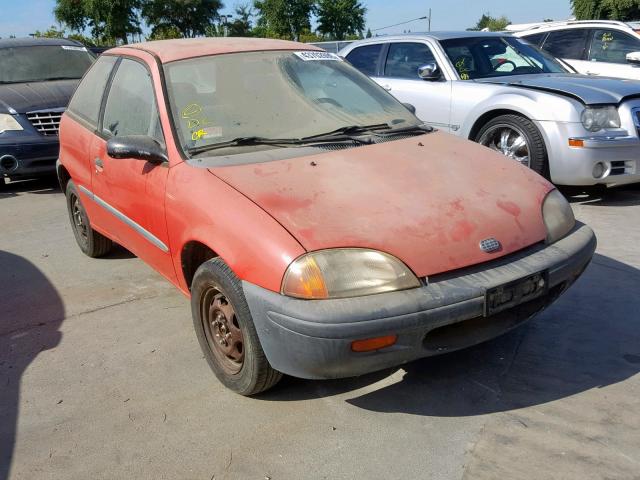 2C1MR2263S6730366 - 1995 GEO METRO BASE RED photo 1