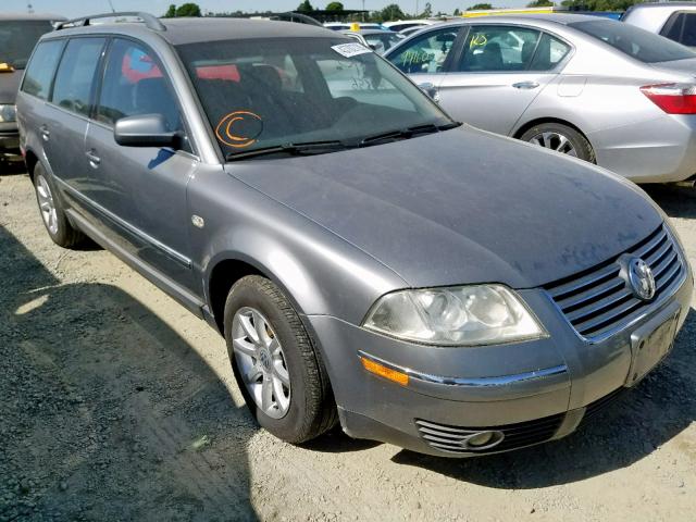 WVWVD63B24E036016 - 2004 VOLKSWAGEN PASSAT GLS SILVER photo 1