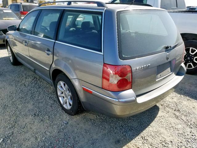 WVWVD63B24E036016 - 2004 VOLKSWAGEN PASSAT GLS SILVER photo 3