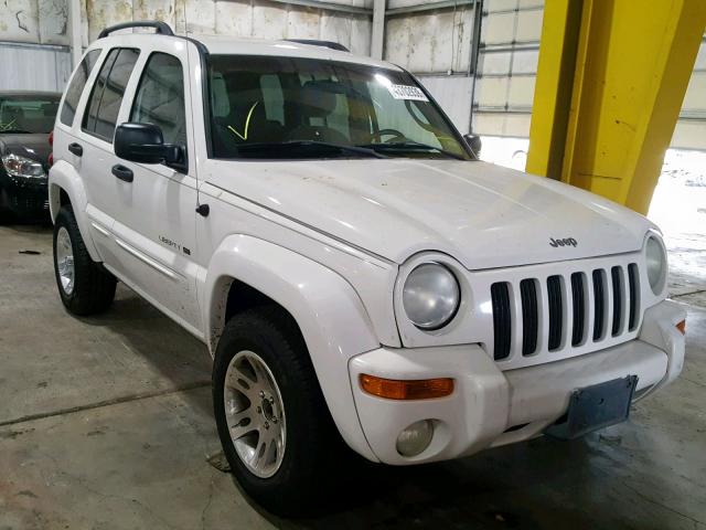 1J4GL58K42W318271 - 2002 JEEP LIBERTY LI WHITE photo 1