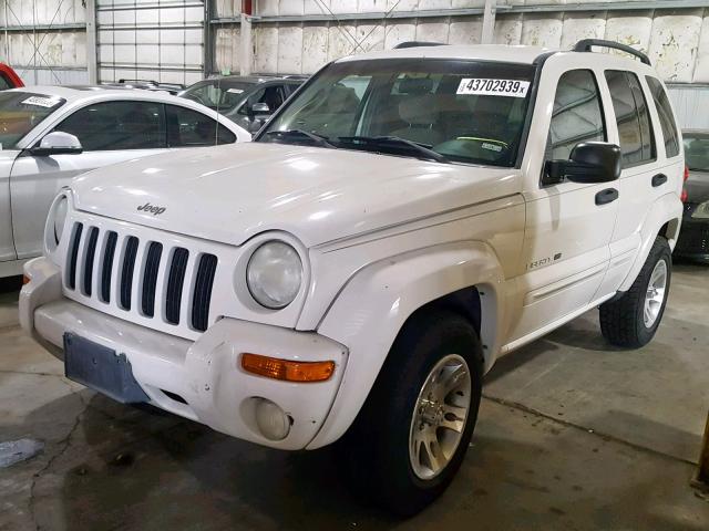 1J4GL58K42W318271 - 2002 JEEP LIBERTY LI WHITE photo 2