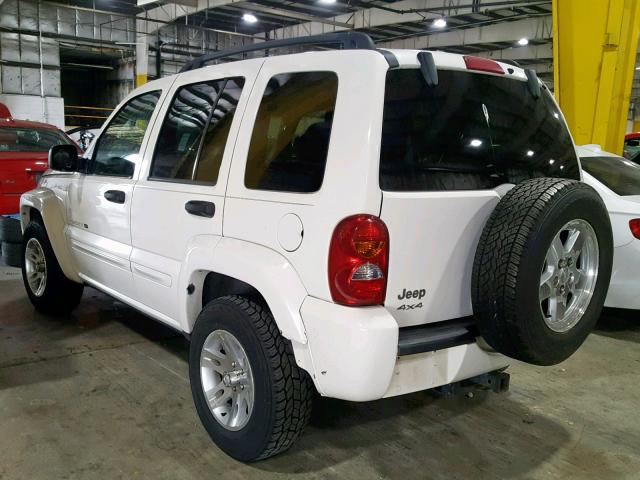 1J4GL58K42W318271 - 2002 JEEP LIBERTY LI WHITE photo 3