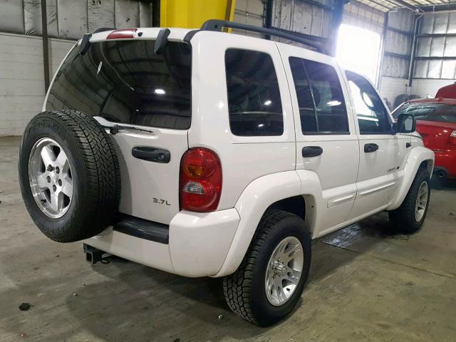 1J4GL58K42W318271 - 2002 JEEP LIBERTY LI WHITE photo 4