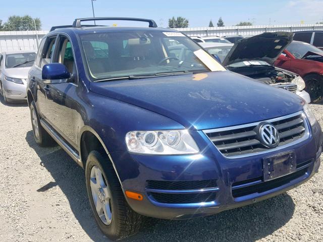 WVGBC67L34D013208 - 2004 VOLKSWAGEN TOUAREG 3. BLUE photo 1