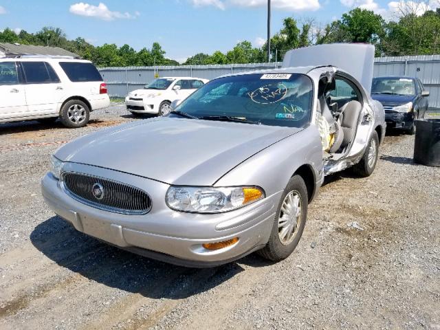 1G4HR54K844126389 - 2004 BUICK LESABRE LI SILVER photo 2