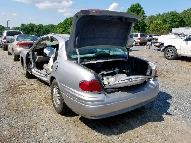 1G4HR54K844126389 - 2004 BUICK LESABRE LI SILVER photo 3