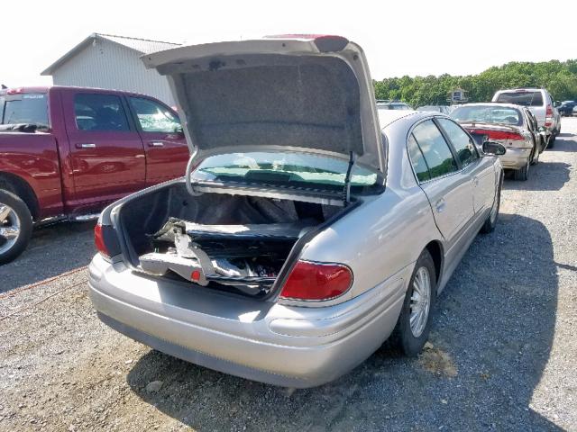 1G4HR54K844126389 - 2004 BUICK LESABRE LI SILVER photo 4