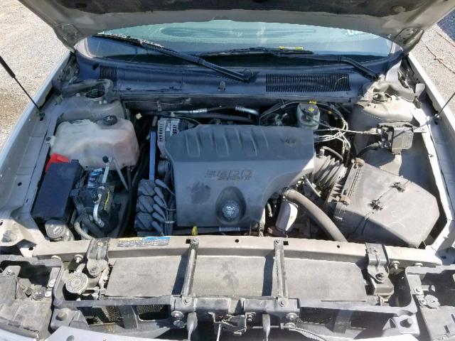 1G4HR54K844126389 - 2004 BUICK LESABRE LI SILVER photo 7