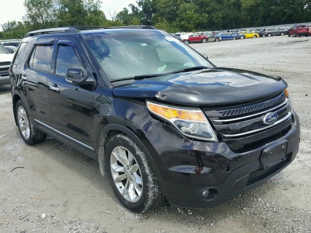 1FM5K7F88DGB88717 - 2013 FORD EXPLORER L BURGUNDY photo 1