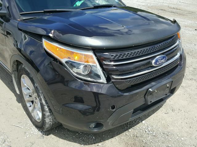 1FM5K7F88DGB88717 - 2013 FORD EXPLORER L BURGUNDY photo 9