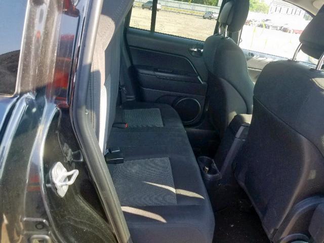 1J4NF1FB3BD226431 - 2011 JEEP COMPASS SP შავი ფოტო 6