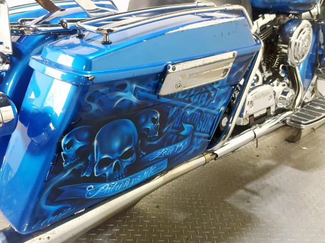 1HD1FDV1X2Y652347 - 2002 HARLEY-DAVIDSON FLHR BLUE photo 15