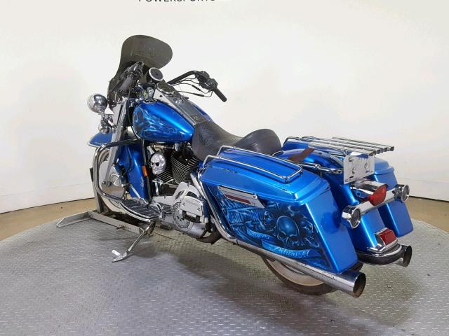 1HD1FDV1X2Y652347 - 2002 HARLEY-DAVIDSON FLHR BLUE photo 6