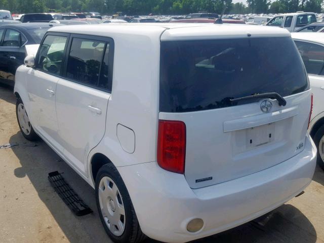 JTLZE4FE9A1106630 - 2010 TOYOTA SCION XB 白色 照片 3