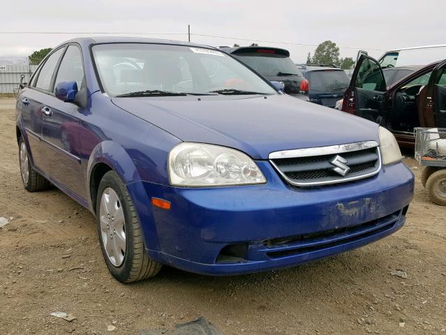 KL5JD56Z96K430091 - 2006 SUZUKI FORENZA BLUE photo 1