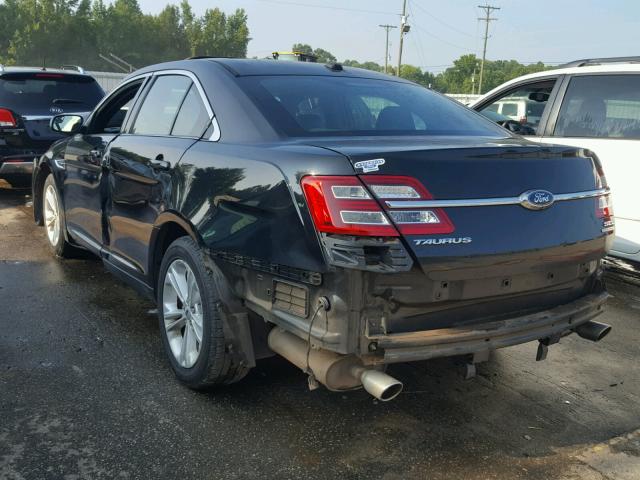 1FAHP2E85EG126707 - 2014 FORD TAURUS SEL BLACK photo 3