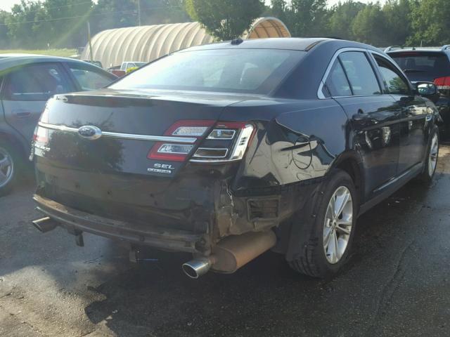 1FAHP2E85EG126707 - 2014 FORD TAURUS SEL BLACK photo 4