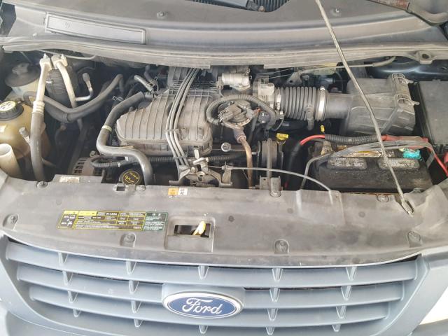 2FTZA54696BA35434 - 2006 FORD FREESTAR BLUE photo 7