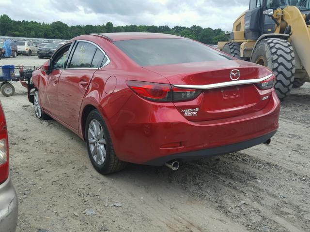 JM1GL1U51H1147838 - 2017 MAZDA 6 SPORT RED photo 3