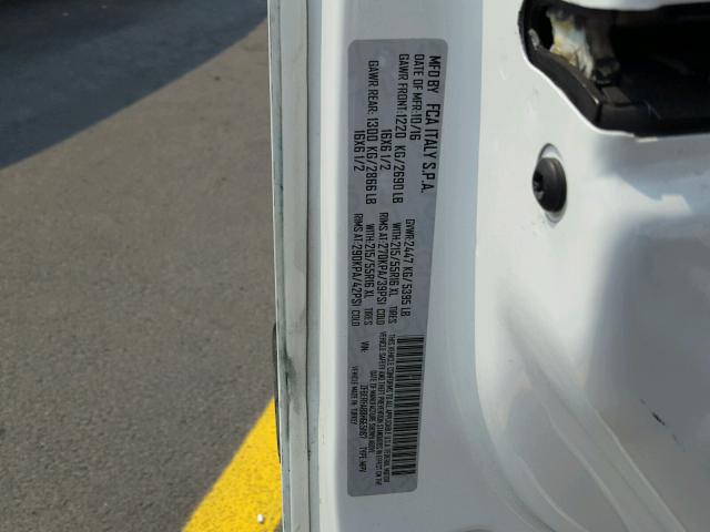 ZFBERFAB8H6E51187 - 2017 RAM PROMASTER 白色 照片 10