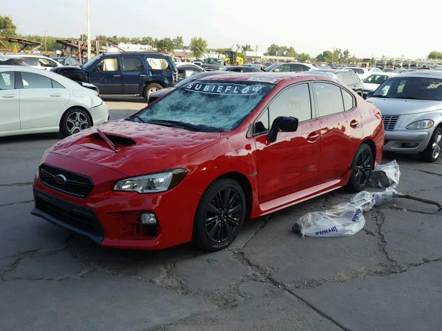 JF1VA1A65J9817141 - 2018 SUBARU WRX RED photo 2