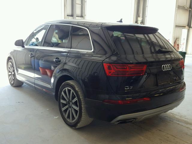 WA1LAAF72HD007244 - 2017 AUDI Q7 PREMIUM BLUE photo 3