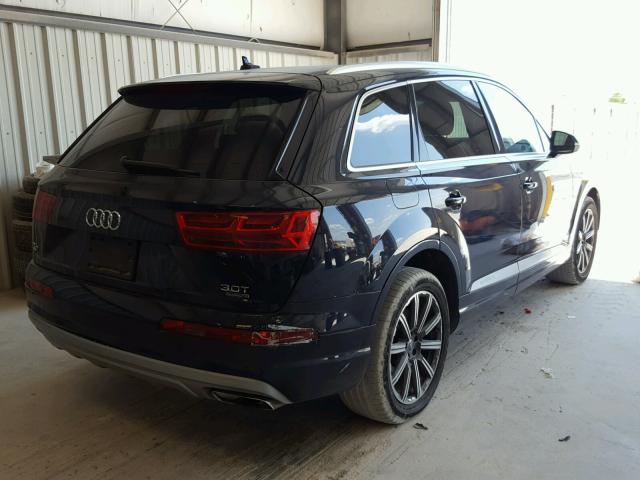 WA1LAAF72HD007244 - 2017 AUDI Q7 PREMIUM BLUE photo 4