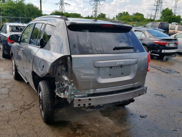 1J4NT1FAXBD195470 - 2011 JEEP COMPASS SP ნაცრისფერი ფოტო 3