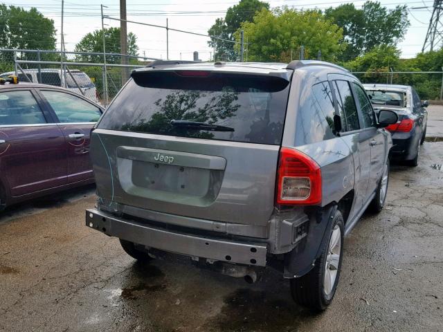 1J4NT1FAXBD195470 - 2011 JEEP COMPASS SP ნაცრისფერი ფოტო 4