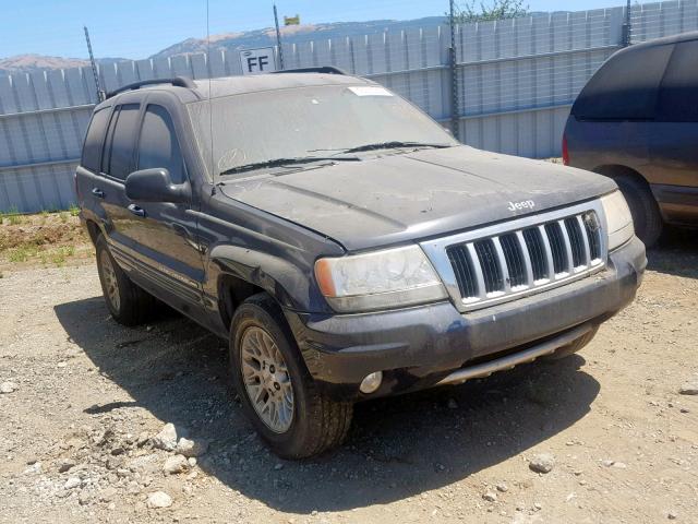 1J4GX58N34C146978 - 2004 JEEP GRAND CHER GRAY photo 1