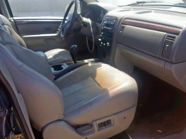 1J4GX58N34C146978 - 2004 JEEP GRAND CHER GRAY photo 5