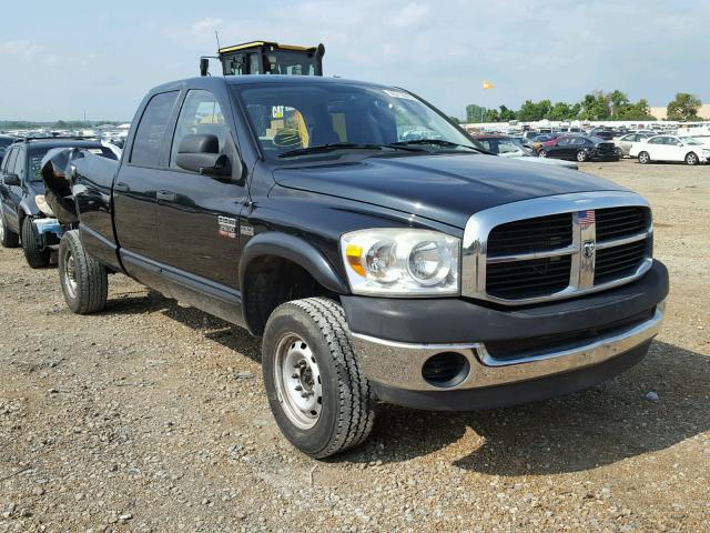 1D7KS28D37J575354 - 2007 DODGE RAM 2500 S BLACK photo 1