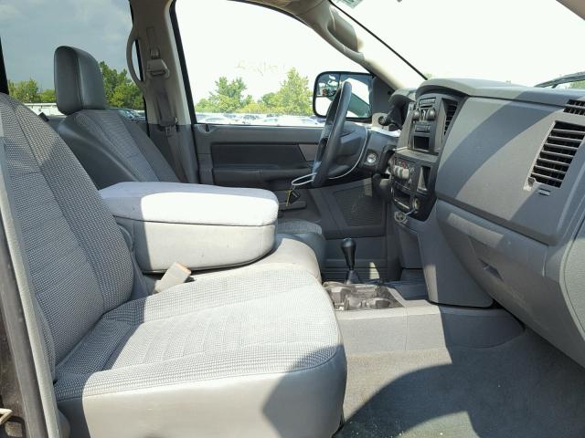 1D7KS28D37J575354 - 2007 DODGE RAM 2500 S BLACK photo 5