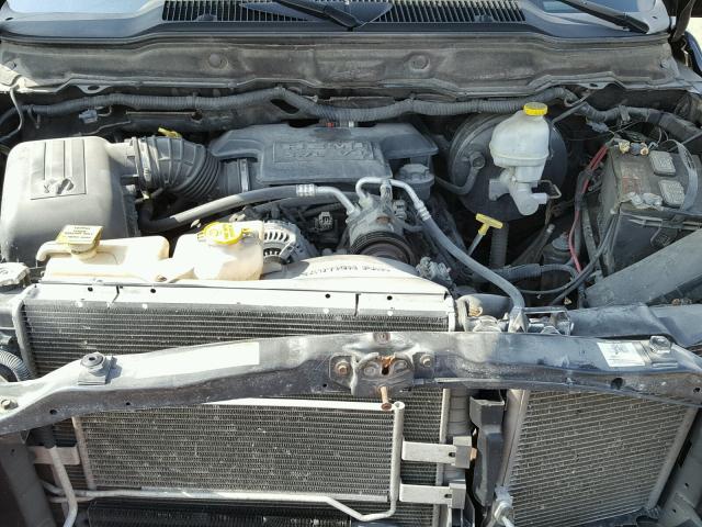 1D7KS28D37J575354 - 2007 DODGE RAM 2500 S BLACK photo 7