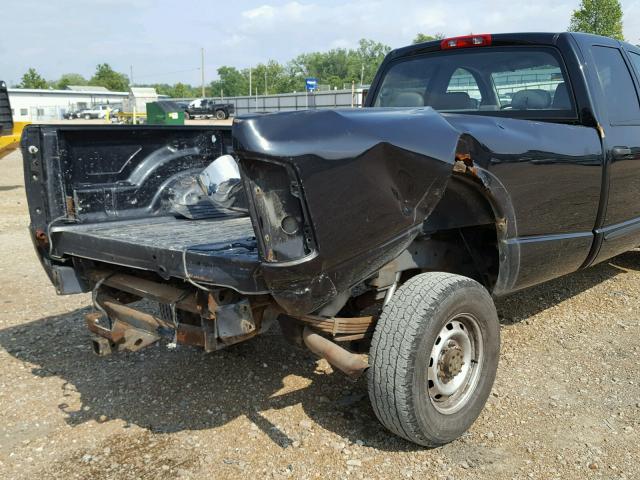 1D7KS28D37J575354 - 2007 DODGE RAM 2500 S BLACK photo 9
