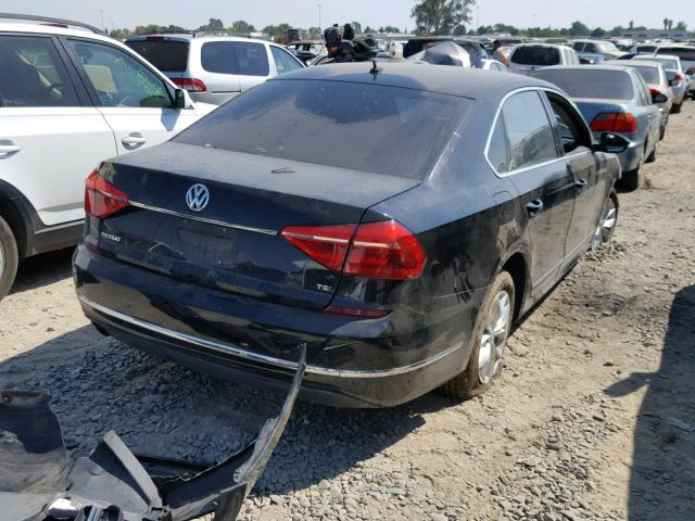 1VWAT7A3XGC032019 - 2016 VOLKSWAGEN PASSAT S BLACK photo 4