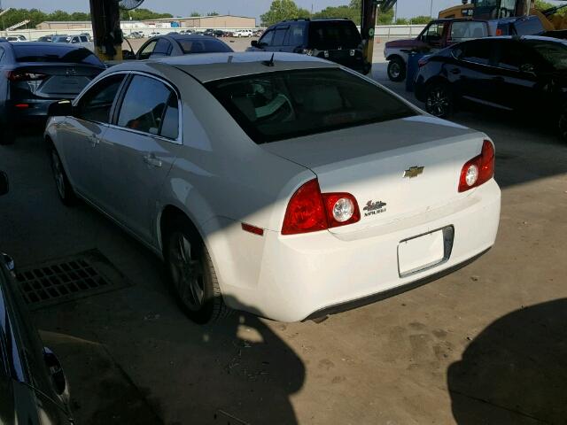1G1ZB5EB8A4143967 - 2010 CHEVROLET MALIBU LS 白色 照片 3