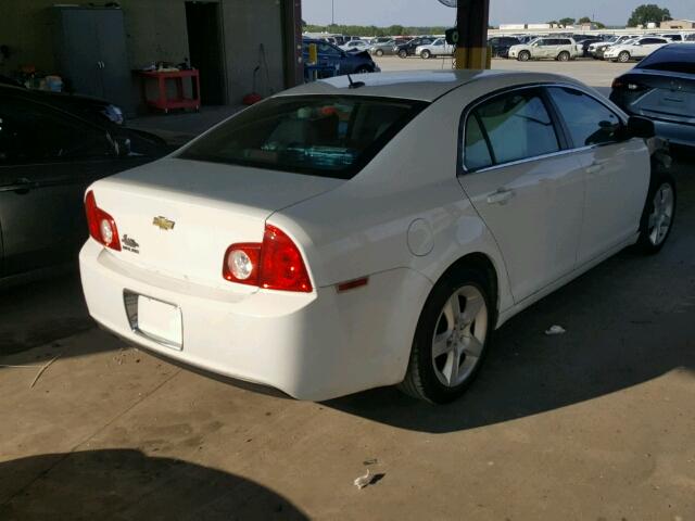 1G1ZB5EB8A4143967 - 2010 CHEVROLET MALIBU LS 白色 照片 4
