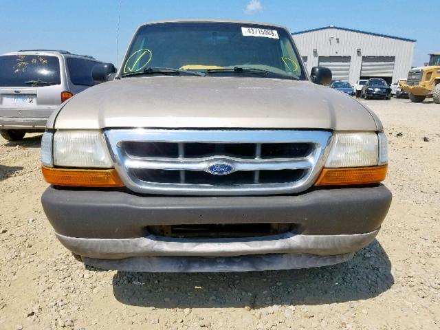 1FTYR14V7YTB06766 - 2000 FORD RANGER SUP TAN photo 9