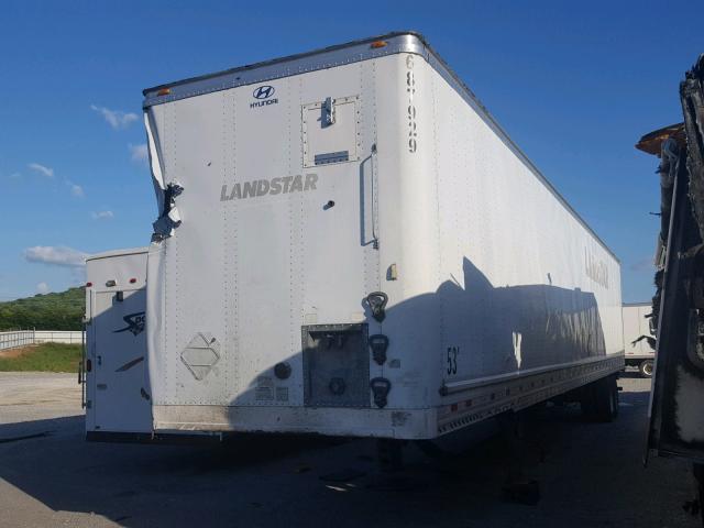 3H3V532C87T388420 - 2007 HYUNDAI SEMI TRL WHITE photo 3