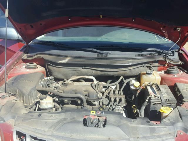 2A8GM48L48R658794 - 2008 CHRYSLER PACIFICA L წითელი ფოტო 7