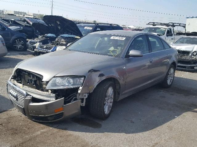 WAUDH74F36N101270 - 2006 AUDI A6 3.2 QUA SILVER photo 2