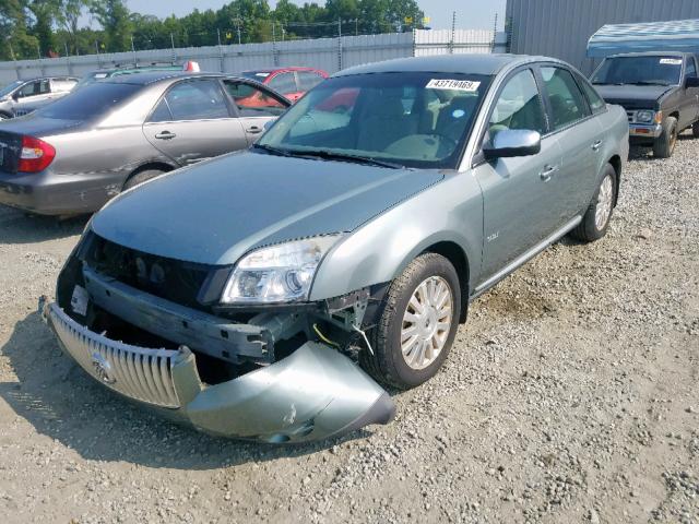 1MEHM40W18G614074 - 2008 MERCURY SABLE LUXU GREEN photo 2